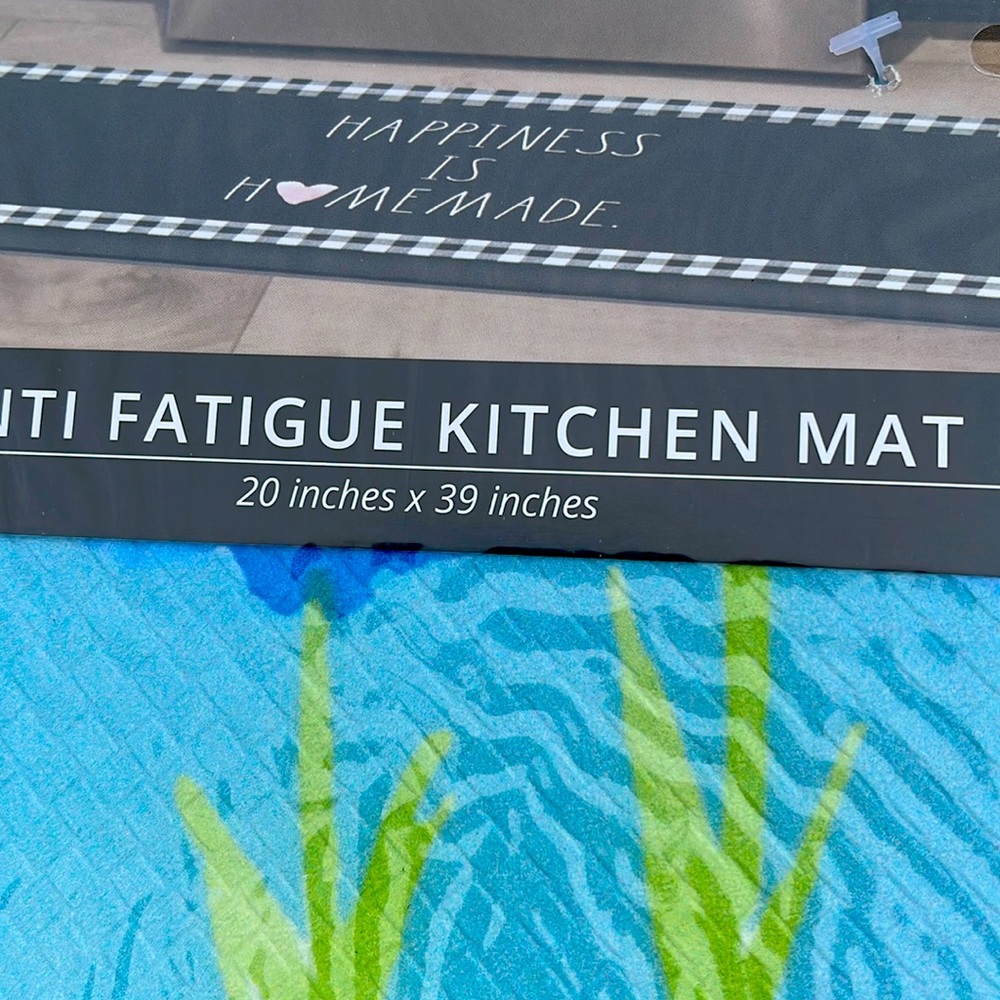 Rae Dunn floral blessed anti-fatigue mat